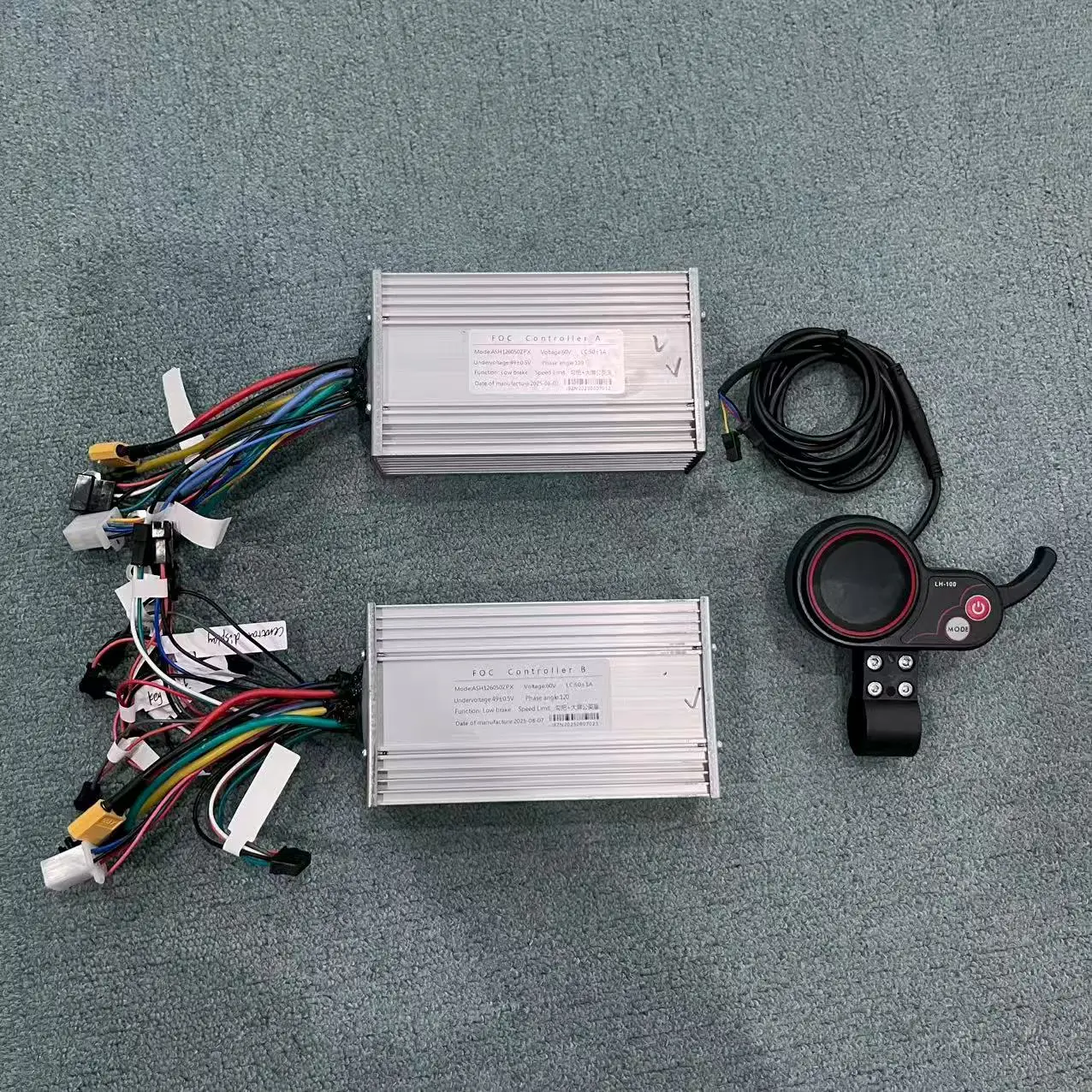 60V 5600W Dual Motor Electric Scooter - 60V 50A JB 징보 전기 스쿠터
