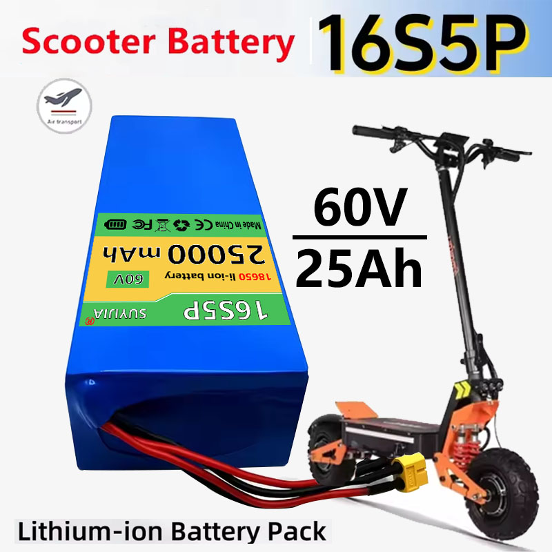 60V 30Ah Electric Scooter Battery - 리튬 이온 충전식 배터리 60V 16S5P