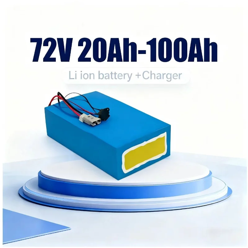 72V 60Ah Lifepo4 Battery Pack - BMS 72V 리튬이온 배터리 팩 20Ah/30Ah/50Ah/80Ah/100Ah