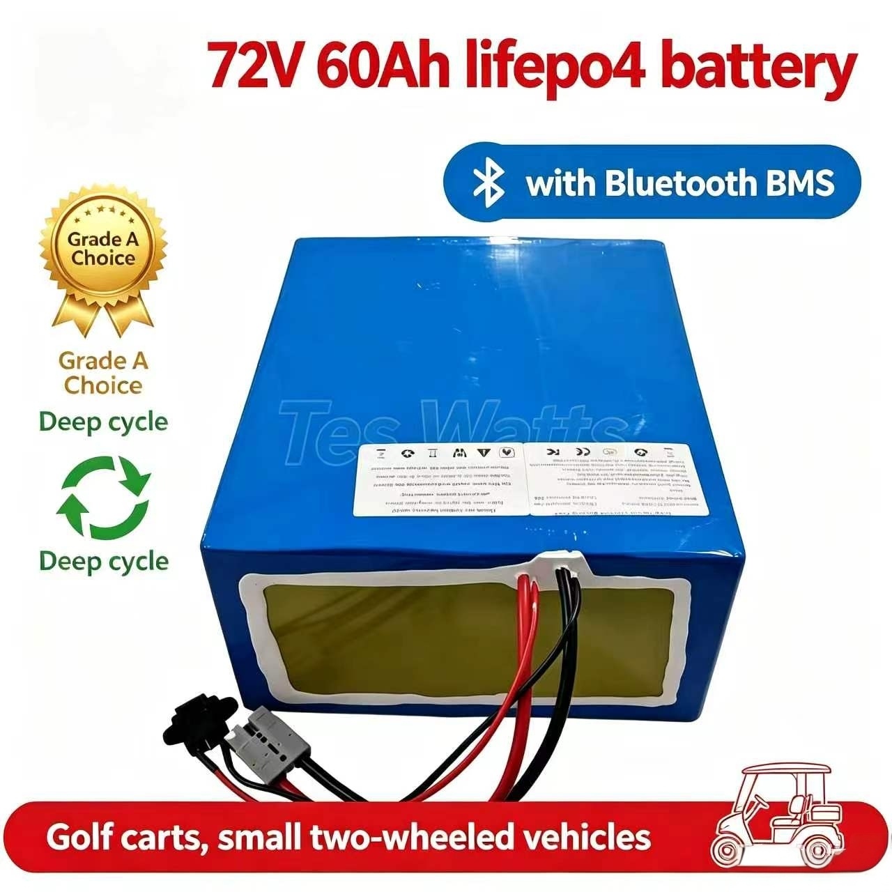 리튬 72V 60Ah 리튬인산철 배터리 팩, BMS 2 - 72V 60Ah Lifepo4 Battery Pack 리뷰 및 가격