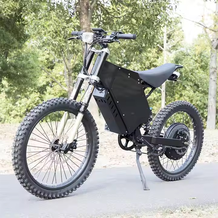 2025년 인기 상품: 48V 풀 서스펜션 전기 자전거 - 8000W Stealth Bomber Ebike 리뷰 및 가격