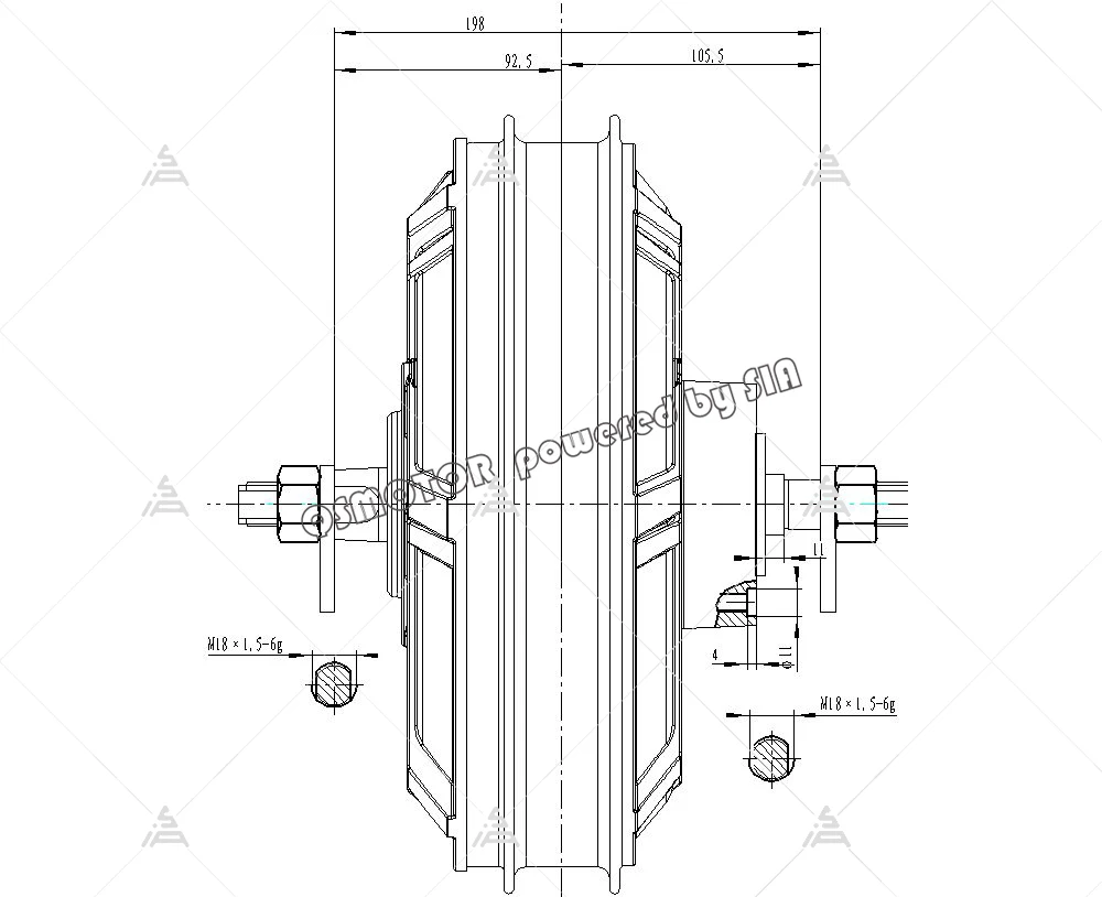 QSMOTOR QS273 V3 8000W 72V 허브  - Qs273 Hub Motor 8000W 72V 리뷰 및 가격